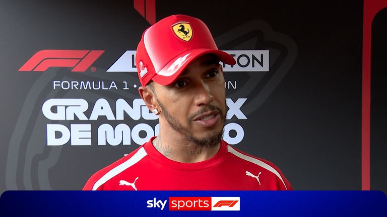 Lewis Hamilton was full of praise for his Ferrari team after finishing second in Monaco.