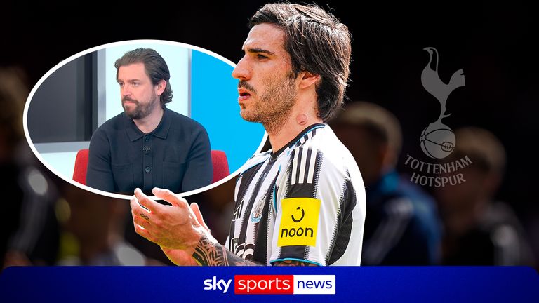 Tottenham's £80m bid rejected by Newcastle for Italy midfielder