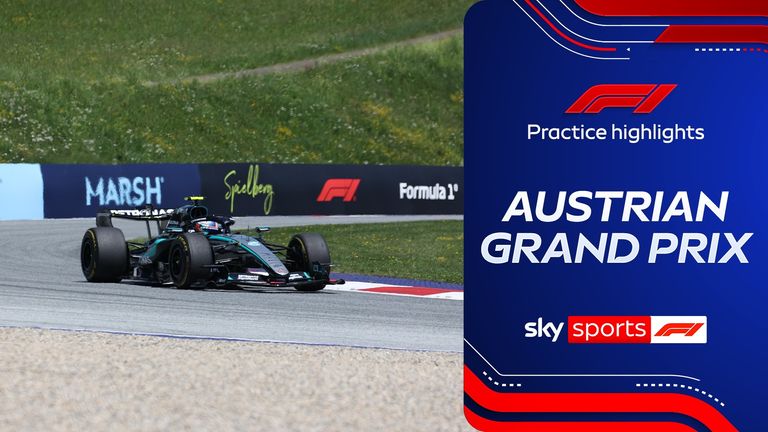Highlights from Friday's practice sessions at the Austrian Grand Prix.