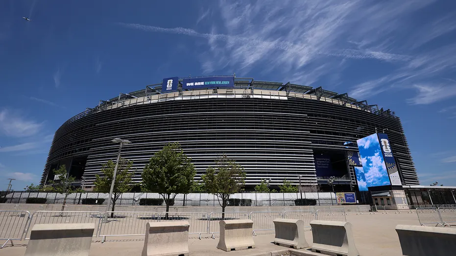 General view outside MetLife Stadium on June 9, 2026