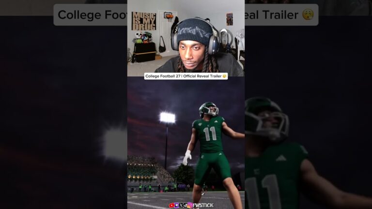 College Football 27 Official Trailer 🔥(Twitch/YT- fwStick ) #collegefootball #cfb27 #gaming #reels