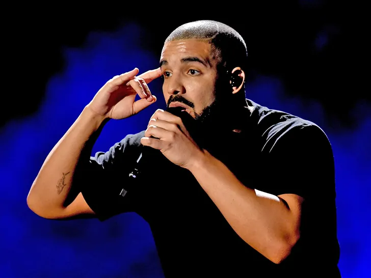 drake performing launch getty