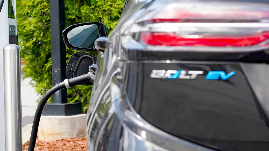 Chevrolet Bolt EV plugged in