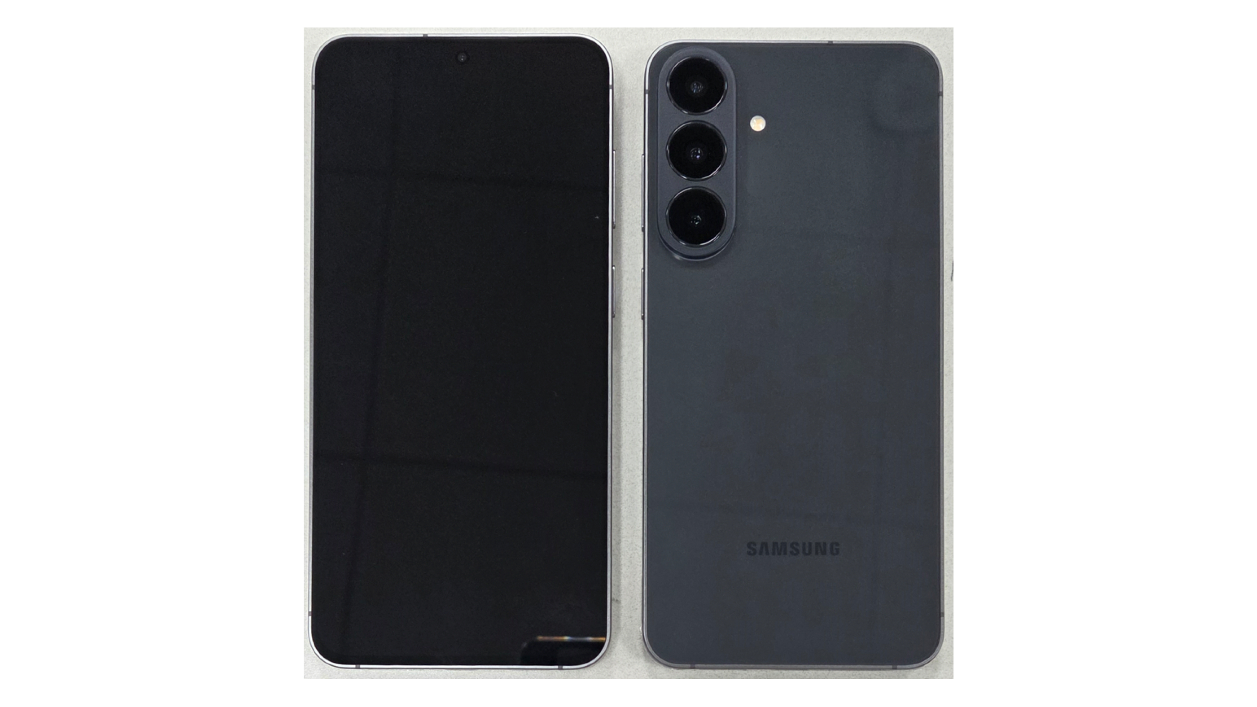 Leaked image of the Galaxy S26 FE