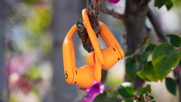 I run 5Ks with these sporty earbuds that always stay in place, and they’re $70 cheaper than what I paid