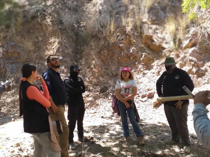 nancy guthrie search Buscando Corazones Nogales via Storyful 5