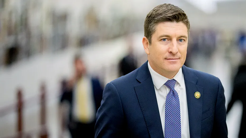 Rep. Bryan Steil walking in Washington, D.C.