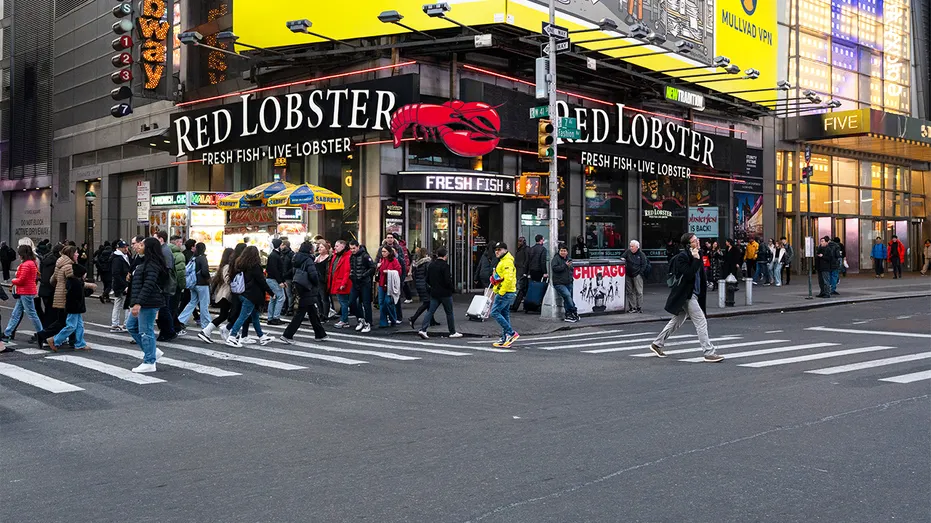 Red Lobster restaurant in Times Square