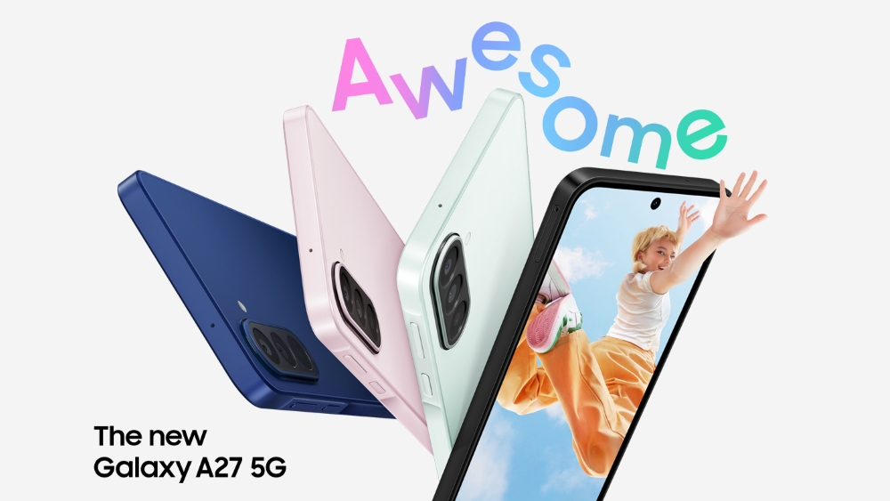 The Samsung Galaxy A27 5G.