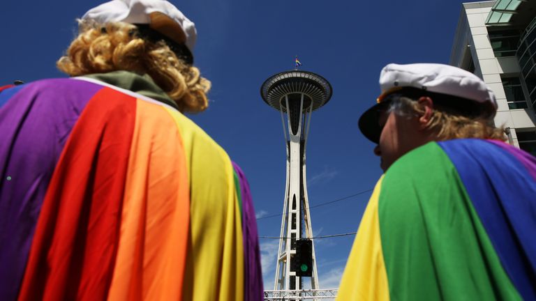Seattle is 'honoured to celebrate Pride as part of a global football community,' says the city's Pride Match Advisory Committee