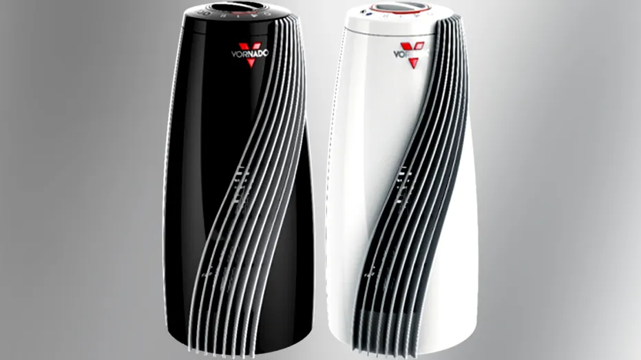 Vornado SRTH space heaters in black and white