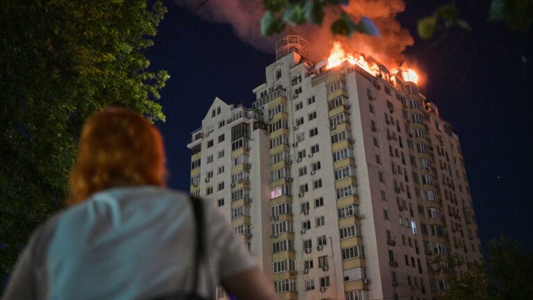 Russia Launches Drone and Missile Attack on Kyiv in Deadly 'Night of Horror'