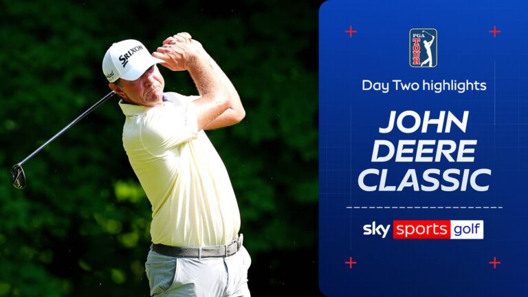 Glover takes two-shot lead into weekend at John Deere Classic