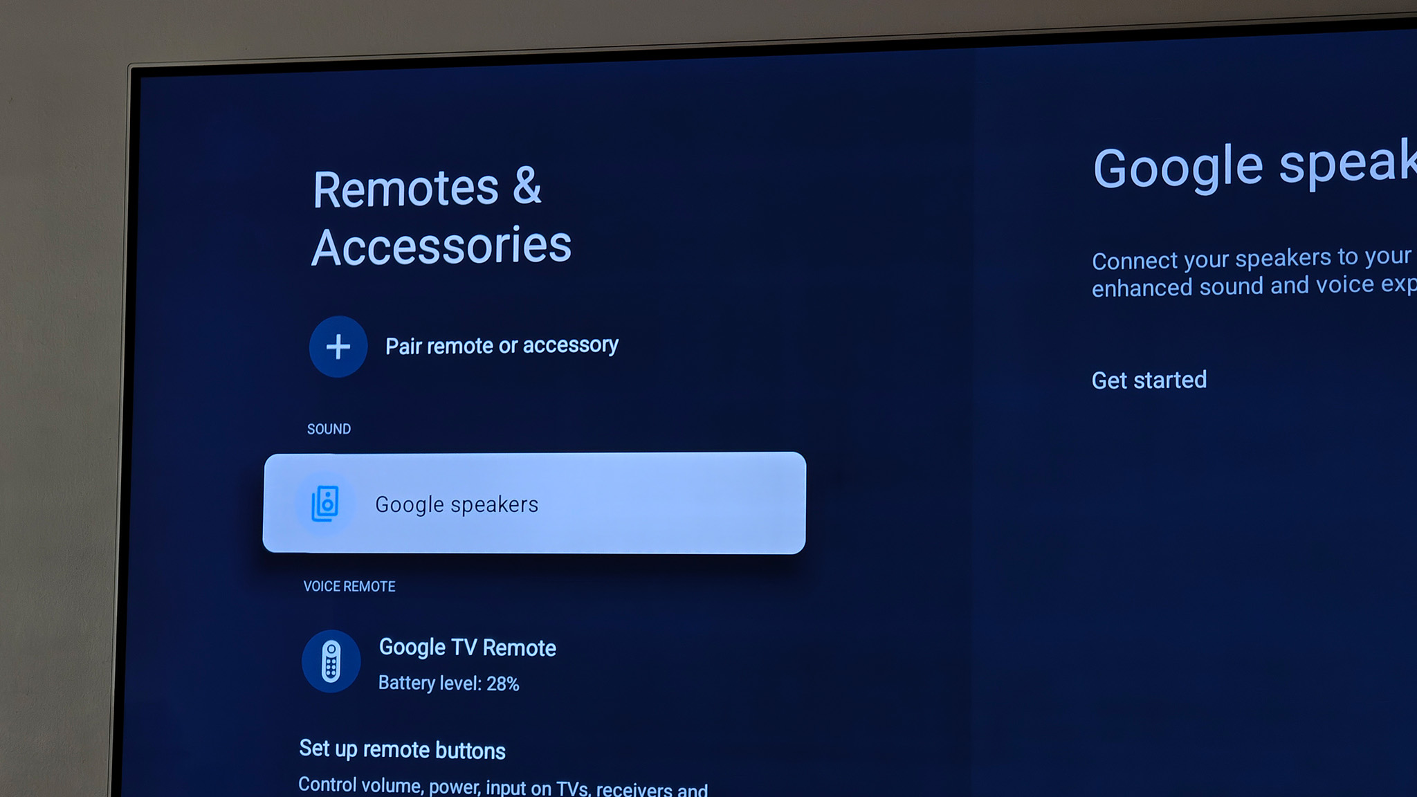 Pairing a Google Home Speaker with a Google TV Streamer