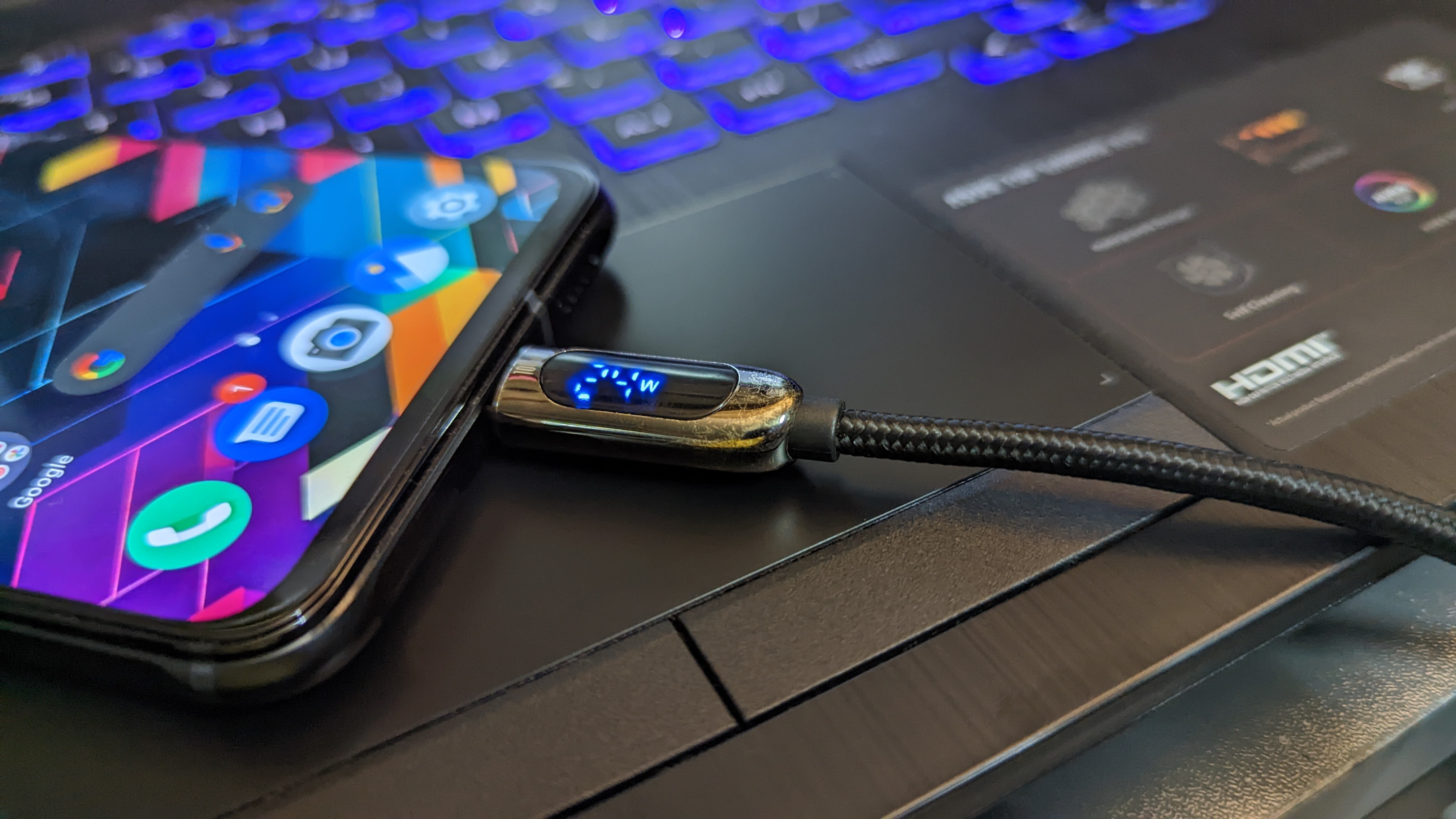 Baseus 100W PD USB-C LED Display Cable