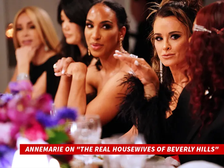Annemarie on The Real Housewives of Beverly Hills getty