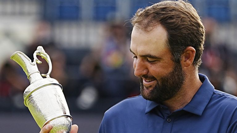 The Open, golf, Scottie SCheffler