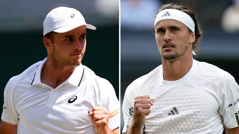 Wimbledon LIVE! Will Britain's underdog Fery stun Zverev and reach the final?