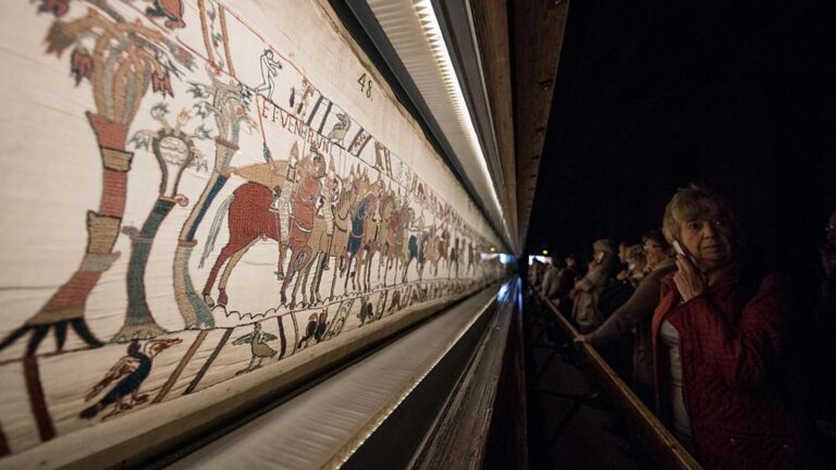 Historic Bayeux Tapestry Returns to U.K. for First Time in Nearly 1,000 Years