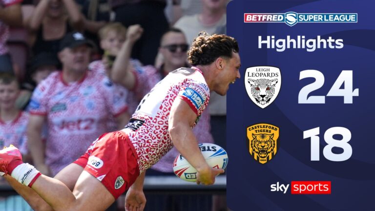 Leigh stay on course for Play-offs after Castleford win