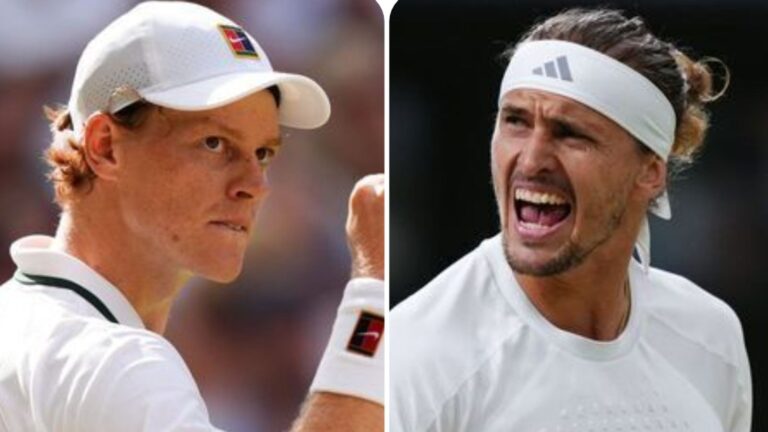 Wimbledon men's final LIVE! Defending champion Sinner meets Zverev from 4pm