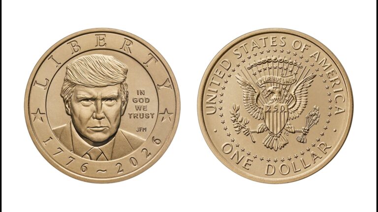 U.S. Mint to Start Producing $1 Coin Featuring Trump’s Face