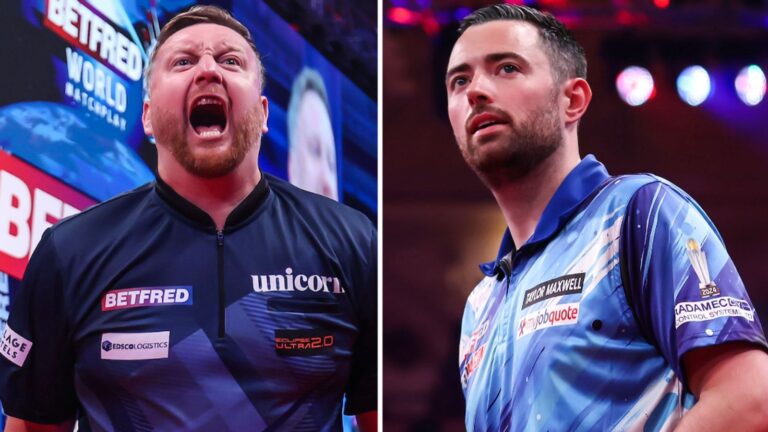 World Matchplay Darts: Luke Humphries shocked by Cameron Menzies in first round at the Winter Gardens in Blackpool | Darts News