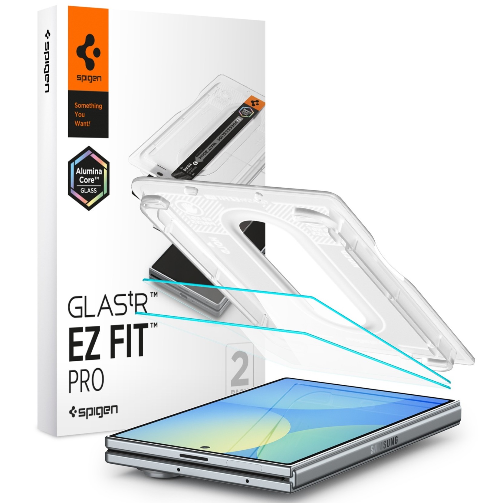 Spigen Glas.tR EZ Fit Pro for Galaxy Z Fold 8