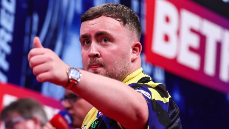 Luke Littler dazzles in Blackpool as frightening World Darts Matchplay form continues: ‘Good luck to Dirk…’ | Darts News