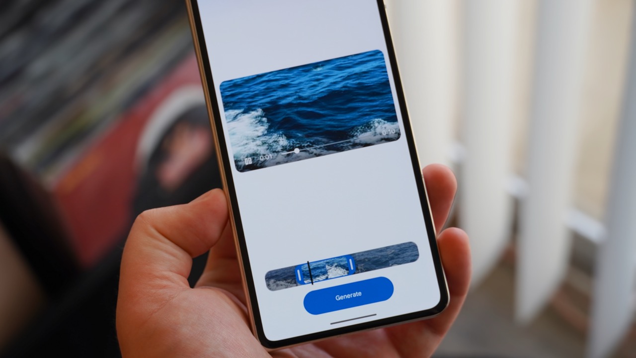 The Video Remix feature in Google Photos powered by Gemini Omni.