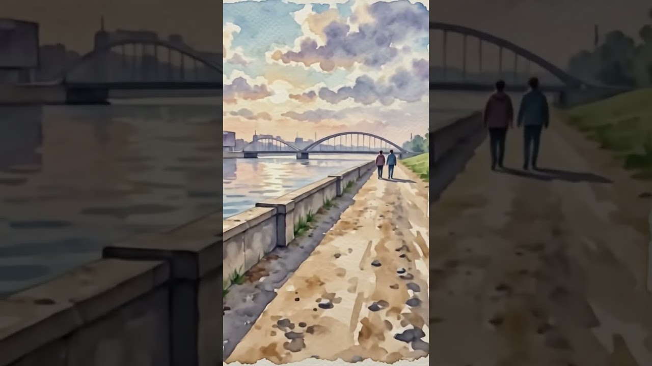 Video Remix watercolor test - YouTube