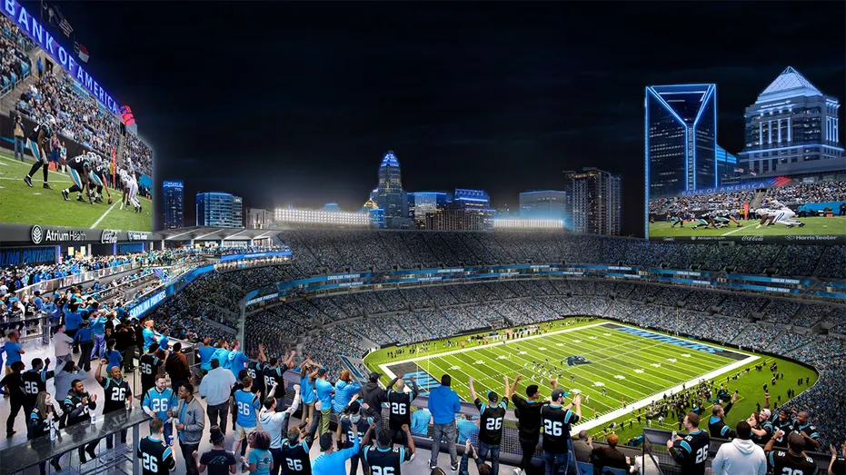 Bank of America Stadium renderings