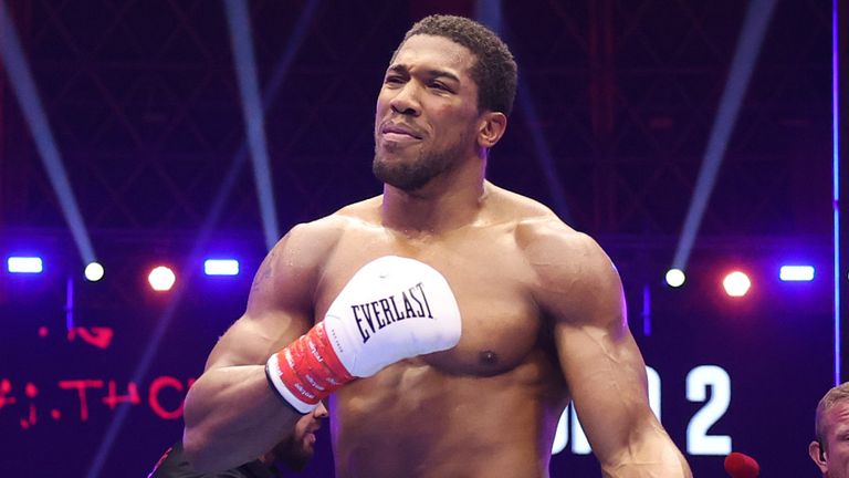 Anthony Joshua beat Kristian Prenga after an almighty scare