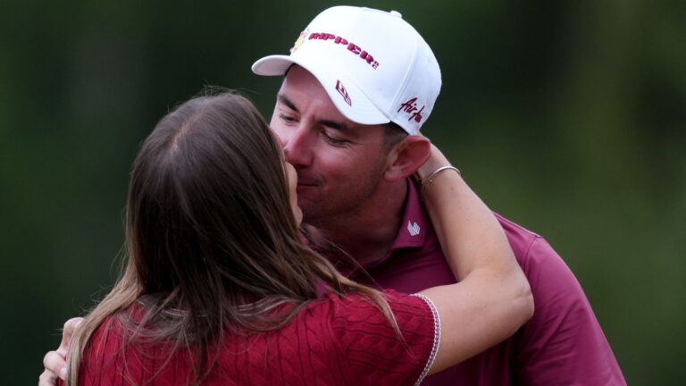 LIV Golf UK: Lucas Herbert wins with record score of 30 under par as he follows impressive Open display with title | Golf News