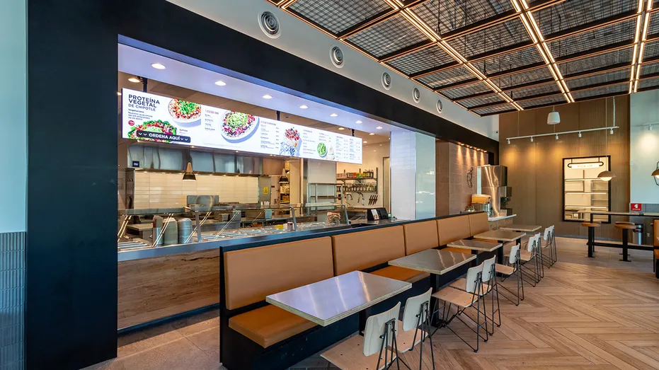 Chipotle Mexican Grill opened its first restaurant in Mexico this month as part of the fast-casual chain's international growth strategy.