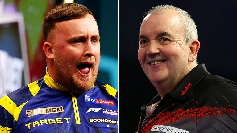 Darts icon Phil Taylor was Luke Littler's idol growing up