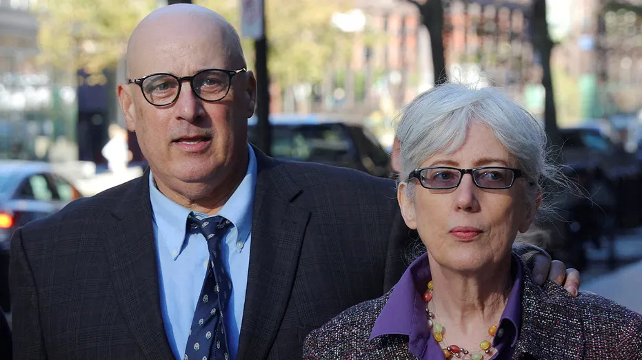 Ina and David Steiner in street