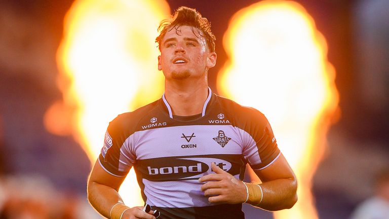 Huddersfield's George Flanagan played a key role to help his side to victory (Picture by Allan McKenzie/SWpix.com)