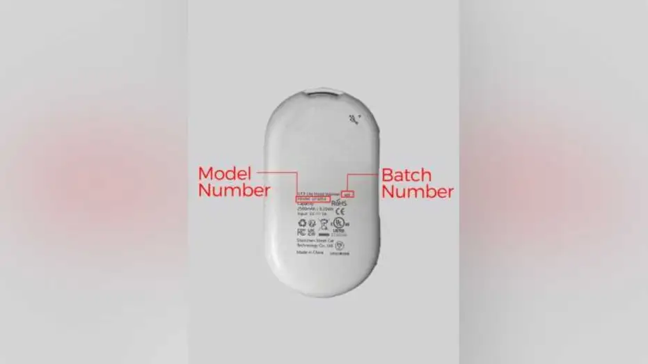 Ocoopa rechargeable lithium-ion battery hand warmers are being recalled.