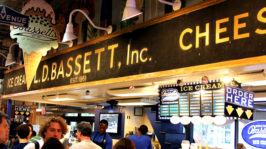 Bassetts Ice Cream in Philadelphia.