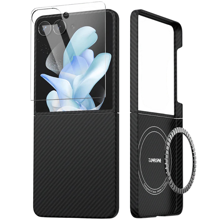 Thinborne Galaxy Z Flip 8 Aramid Fiber Magnetic Case