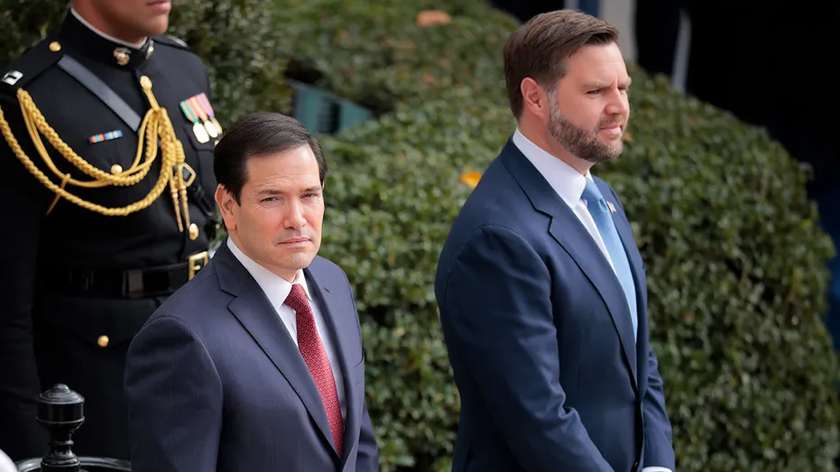 Secretary of State Marco Rubio and Vice President JD Vance