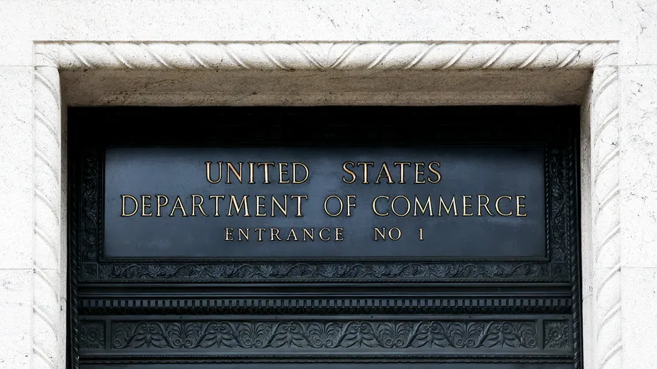 Department of Commerce sign
