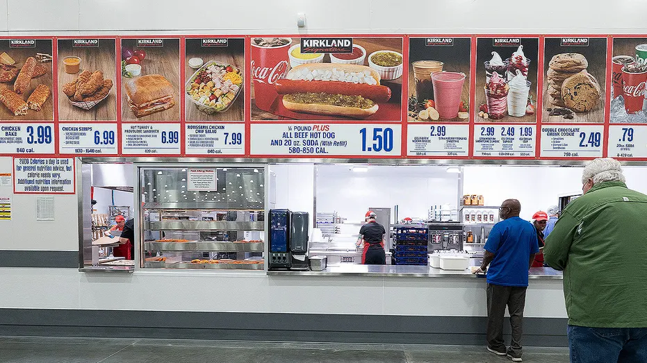 Chicken strip are seen in Costco's food court