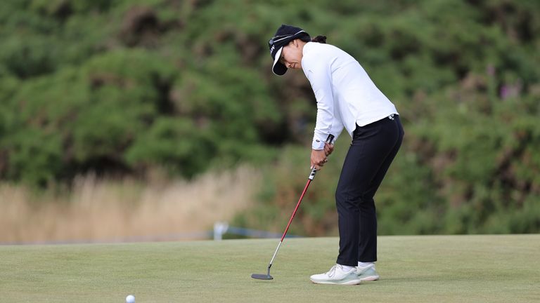 Shin said she had never held a five shot lead in her career before