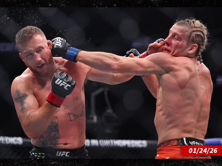 sub paddy pimblett justin gaethje getty