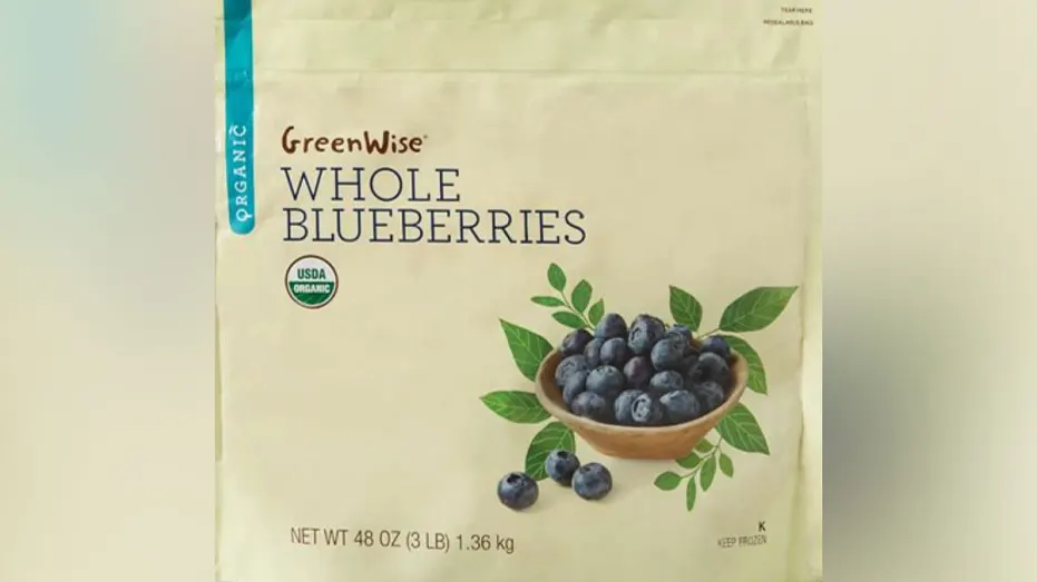 Package of Publix GreenWise Organic Whole Blueberries recalled over potential E. coli contamination