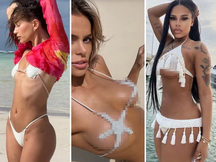 Sexy Stars In Unique Swimwear