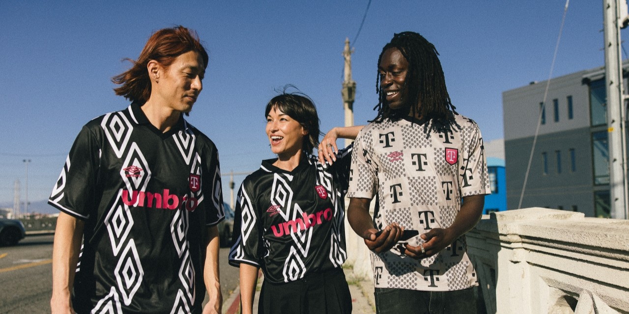 T‑Mobile x Umbro jerseys