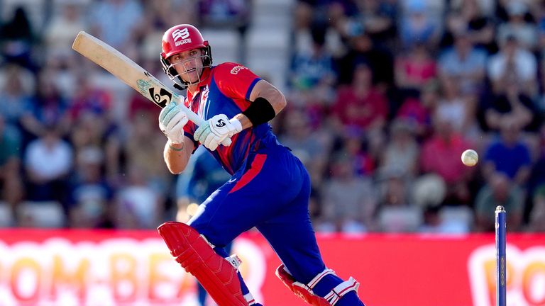 Jamie Smith recorded an impressive 49 off 24 for the Brave